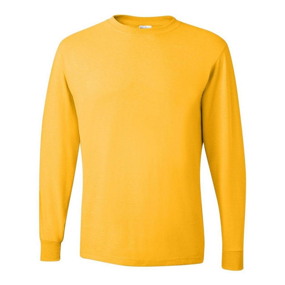 

Футболка Jerzees Dri-power с длинными рукавами 50/50 JERZEES, цвет Island Yellow