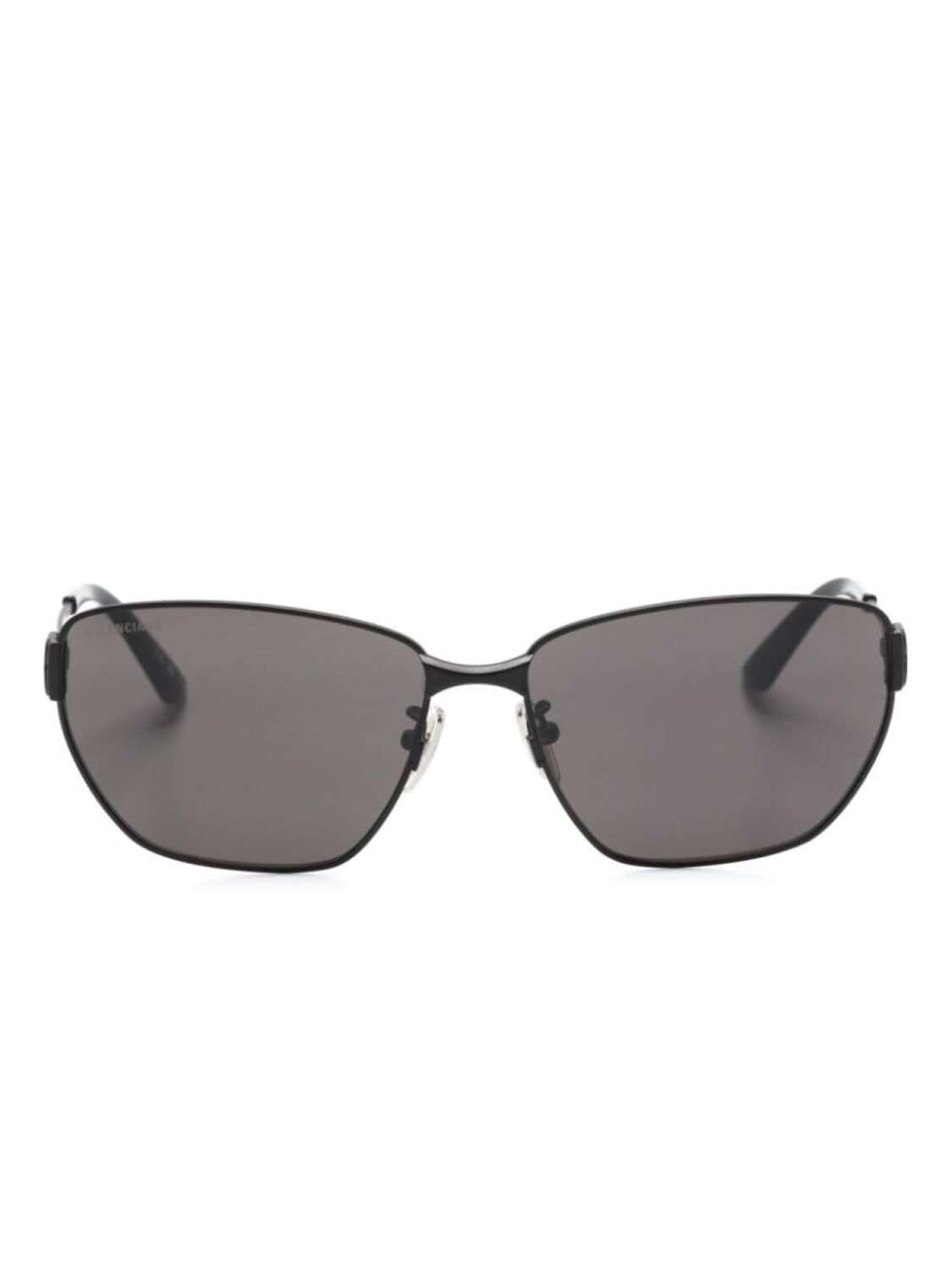 

Солнцезащитные очки BB0337SK в квадратной оправе Balenciaga Eyewear, коричневый