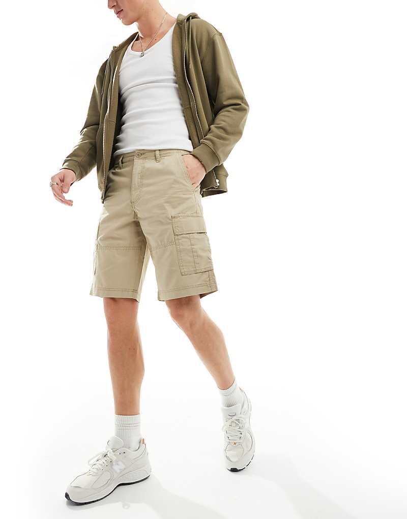 

Бежевые шорты карго Jack & Jones