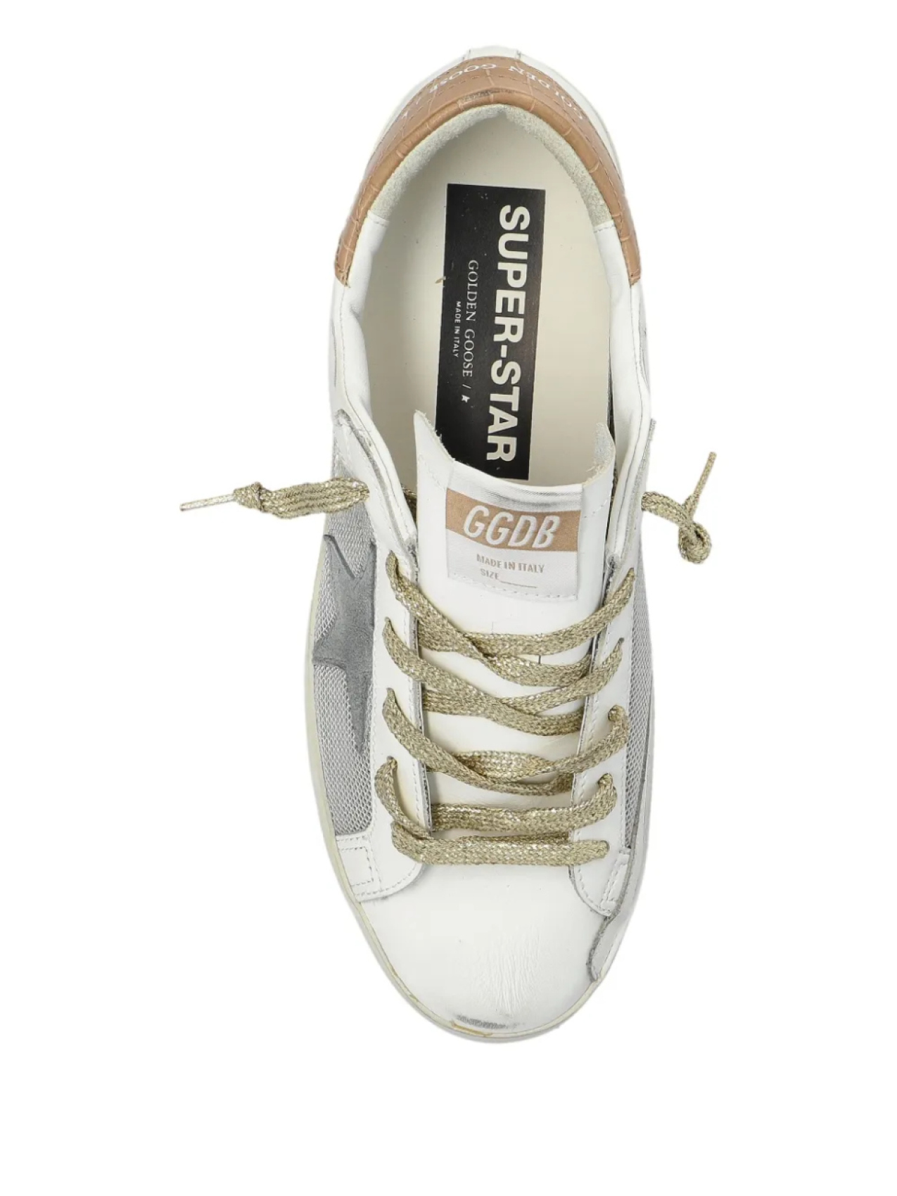 Кроссовки Golden Goose Super Star, белый — фото 4