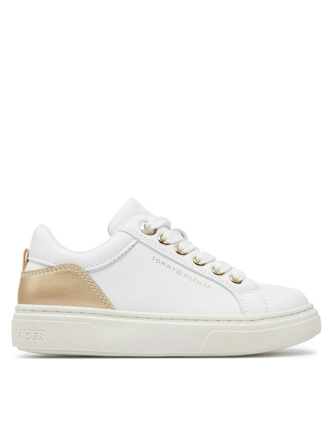 

Кроссовки Tommy Hilfiger Weiß, золотой/белый