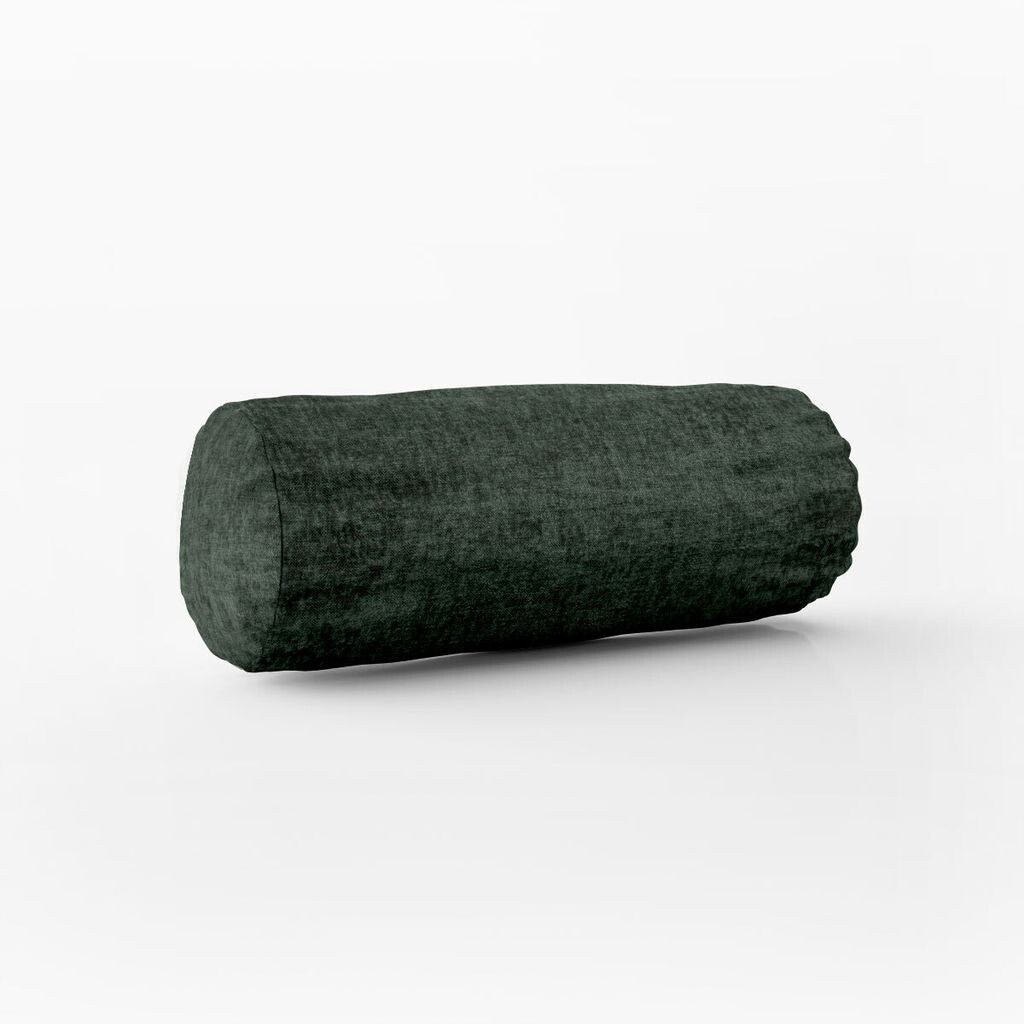 

КРАСИВАЯ ЖИЗНЬ. Чехол на подушку Thermo Soft Teddy Deluxe темно-зеленый размер 15x40см (ØxW) подголовник 15x40см (ØxW) размер подголовника Schöner-Leben