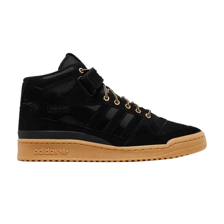 

Кроссовки adidas Forum Mid 'Adventure Pack - Black Gum', черный