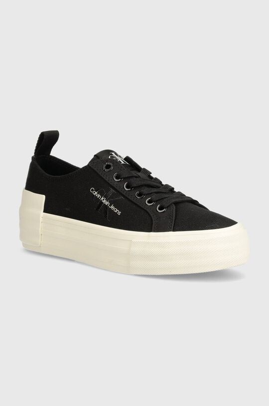 

Кроссовки BOLD VULC FLATF LOW LACE MIX MTL Calvin Klein Jeans, черный