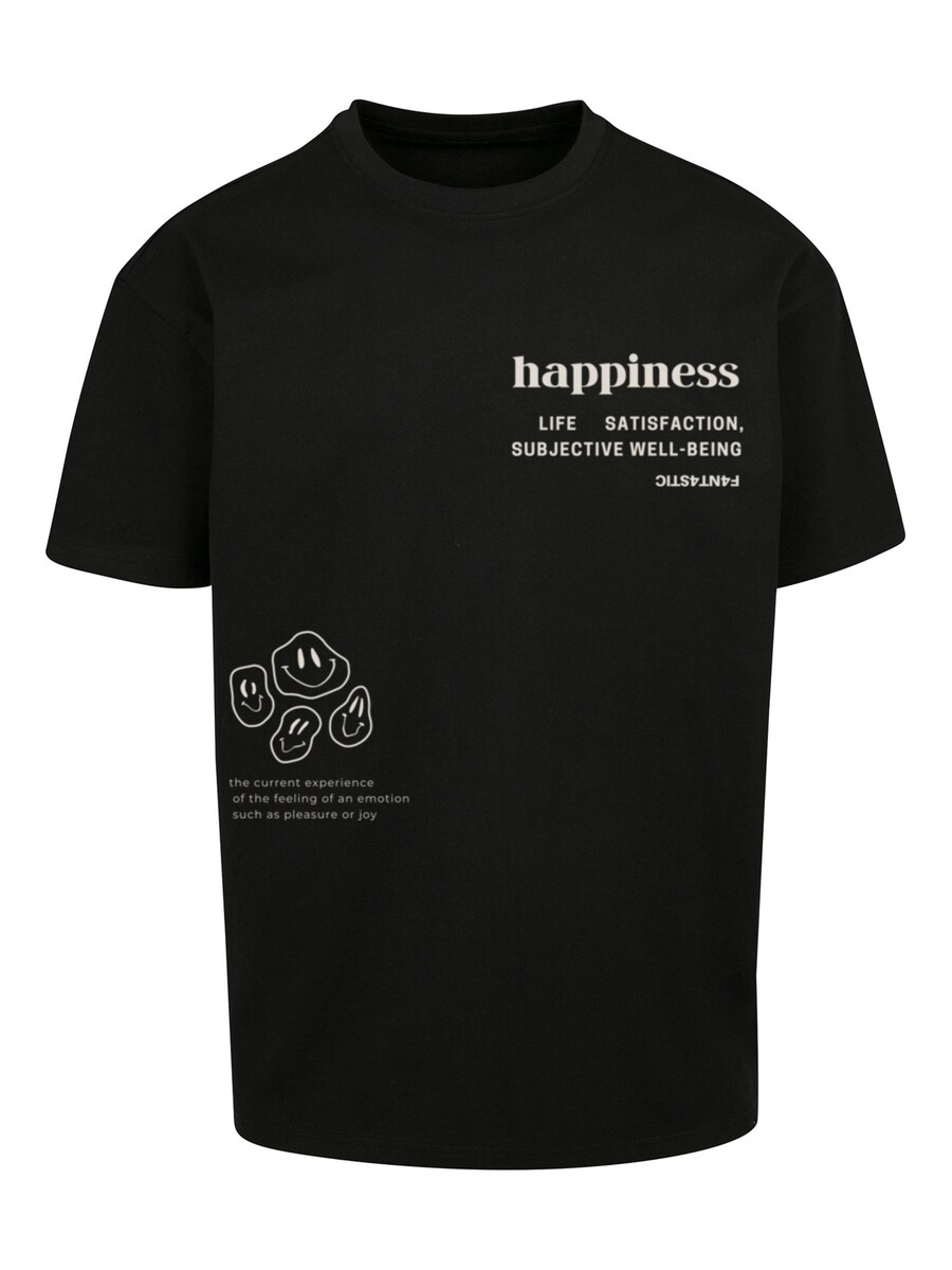 

Классическая футболка F4NT4STIC Shirt Happiness, черный