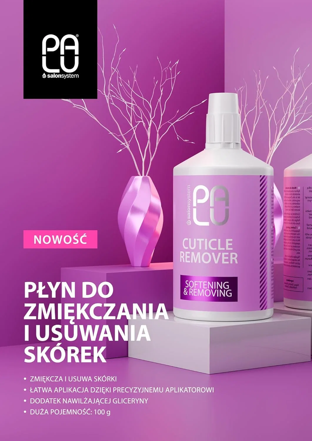 Средство для удаления кутикулы Palu, 100 г Palu Salon System — фото 4