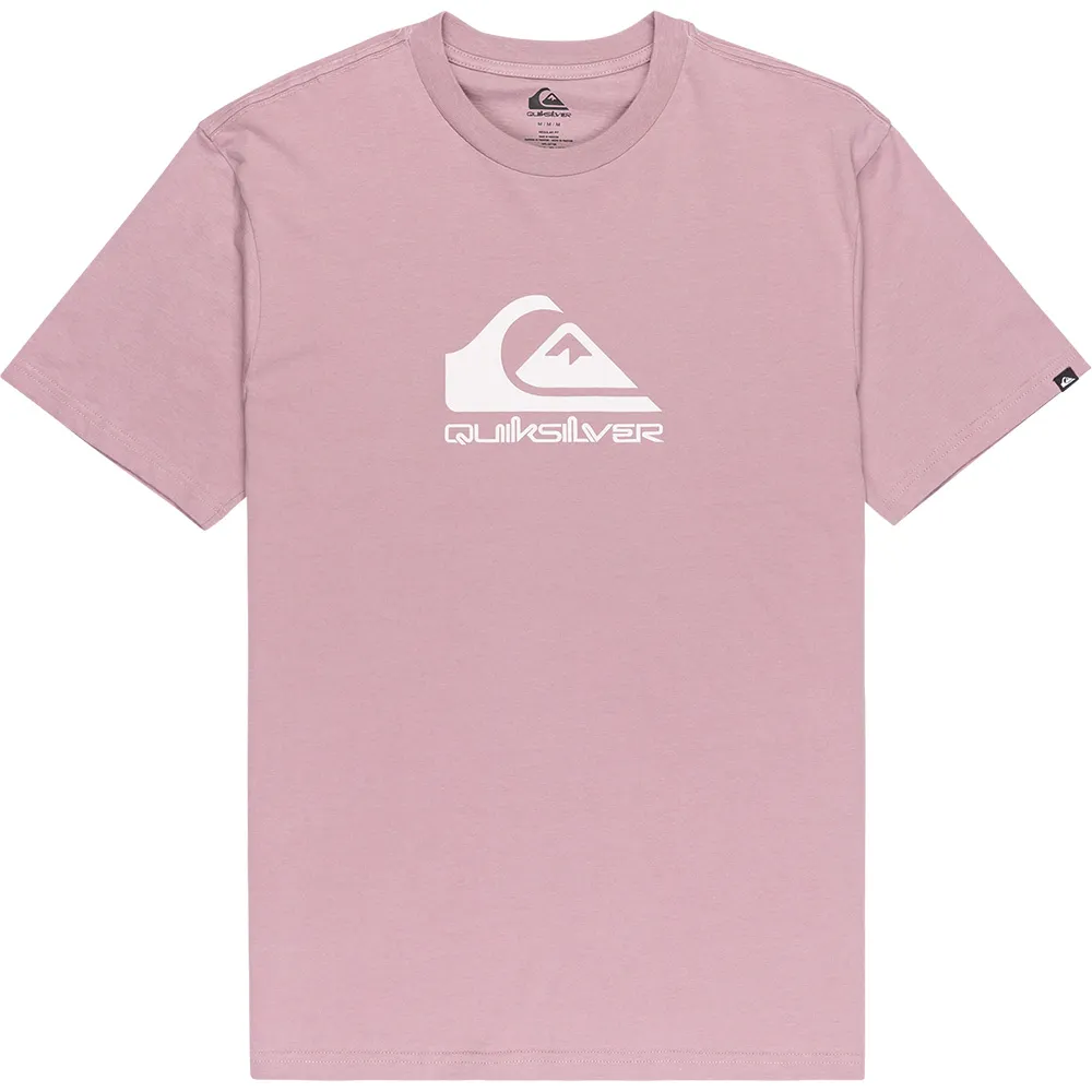 

Футболка с коротким рукавом Quiksilver Evo Comp Logo, розовый