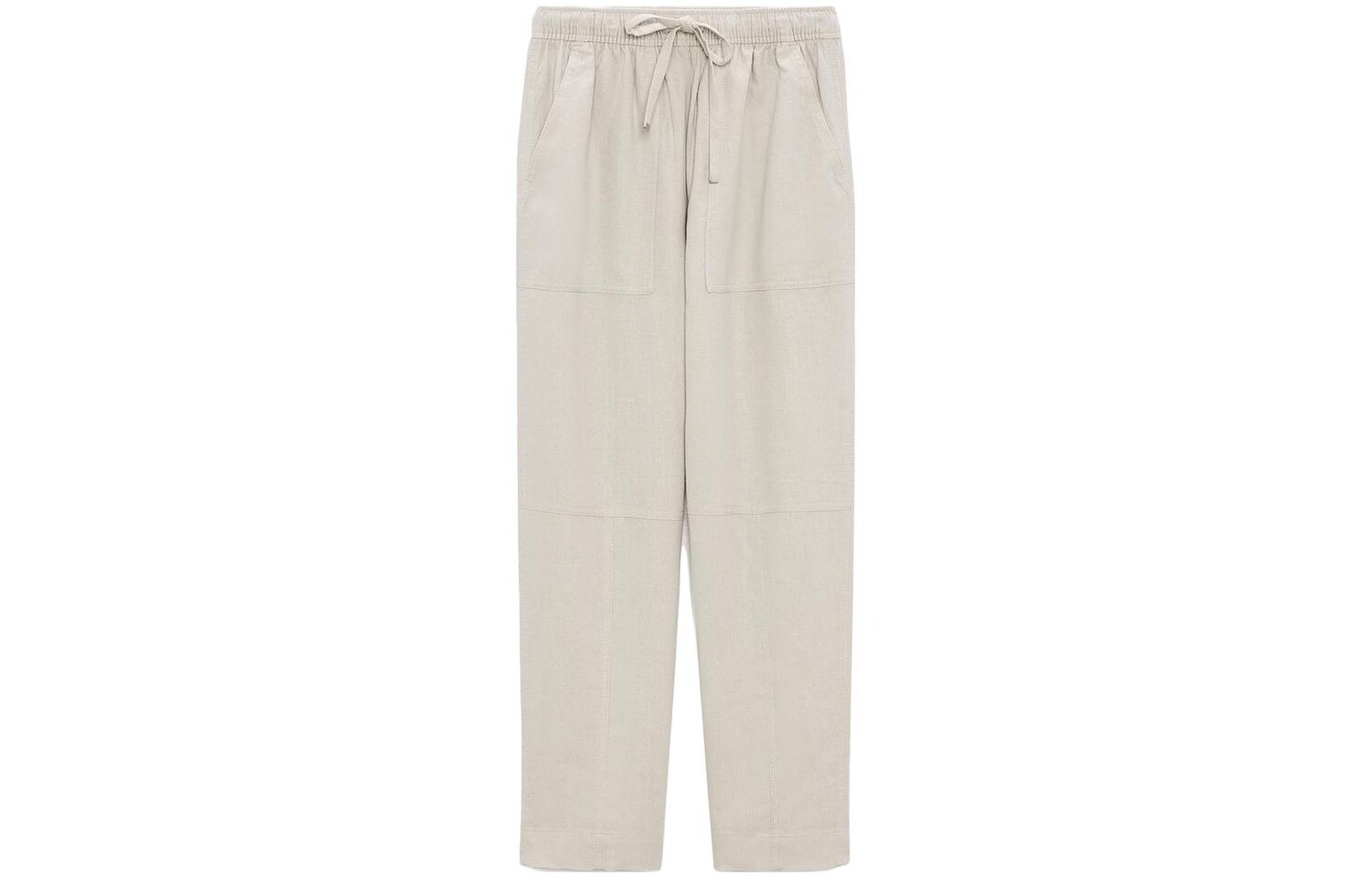 

Повседневные брюки женские песочные Zara