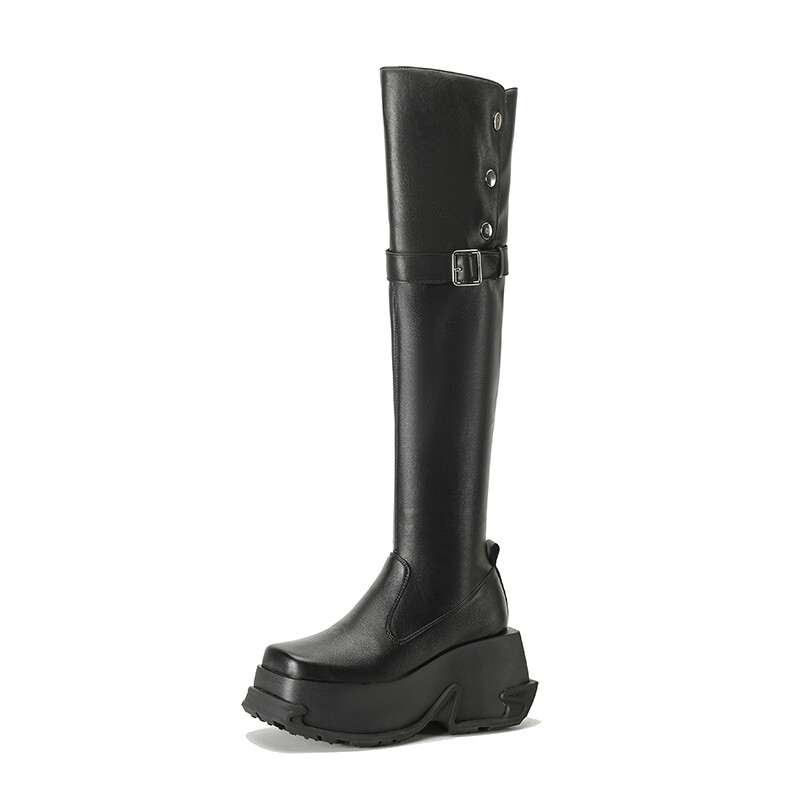 

Сапоги женские Zi Xiao, цвет Black Suede