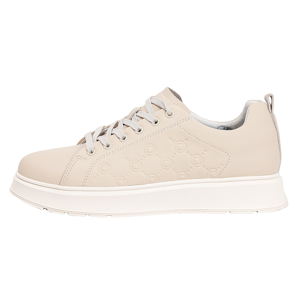 

LESS IS MORE Мужские устойчивые к истиранию низкие скейтерские кроссовки Beige Gray (W5QXL31002), цвет Beige Gray (W5QXL31002)