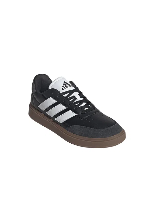 Кроссовки Adidas Courtblock Sneaker JQ8214, черный белый карбон — фото 2
