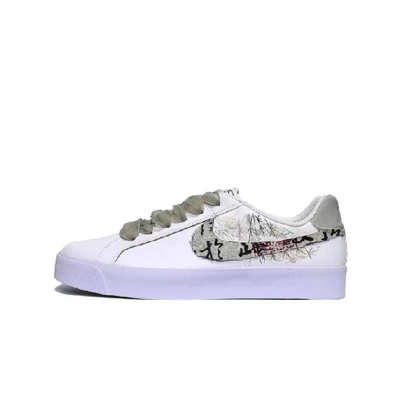

Кроссовки Nike Court Royale Skateboarding Shoes Unisex Low-top White/yellow, белый