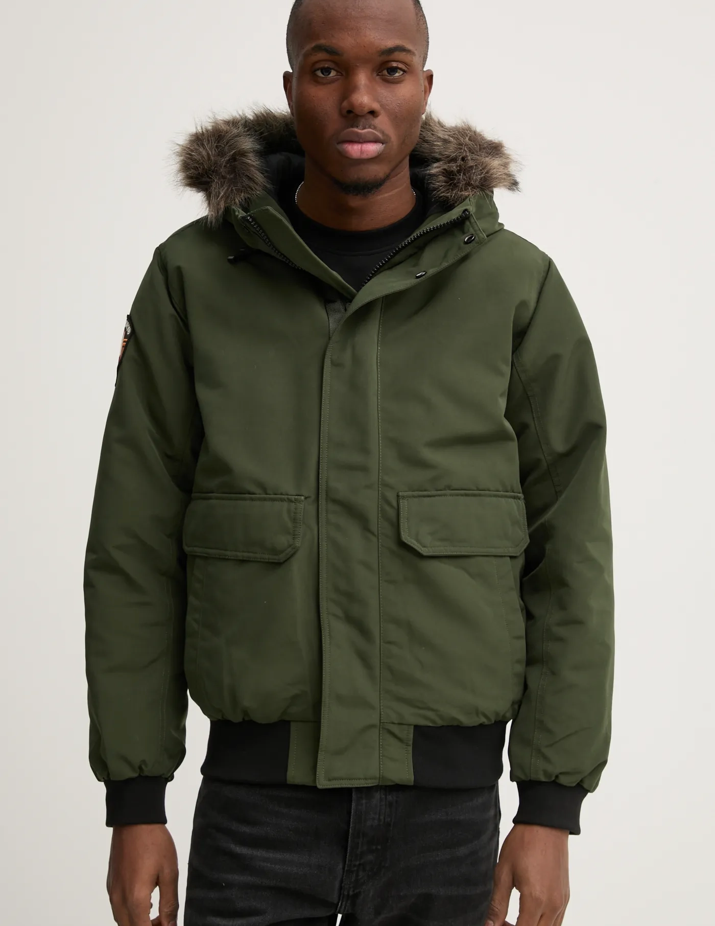 

Куртка Superdry, зеленый