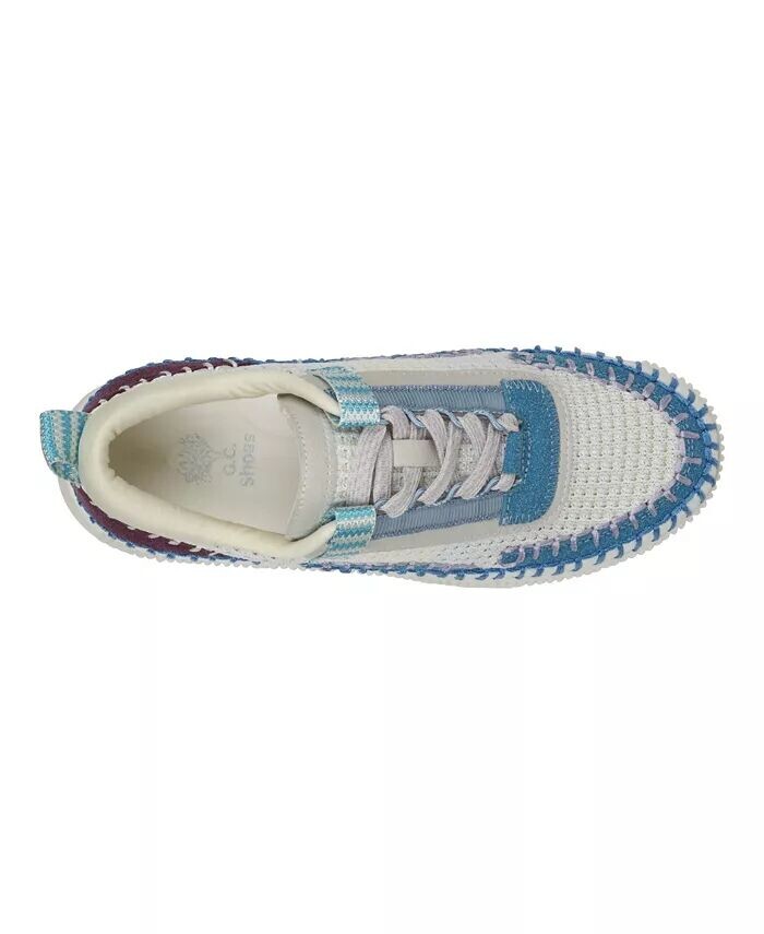 Женские кроссовки Ceci на шнуровке GC Shoes, синий — фото 4