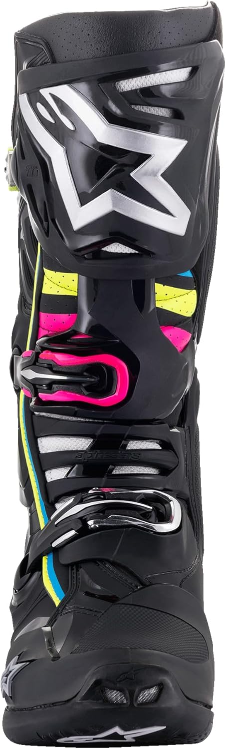 Мотокроссовые ботинки Alpinestars Tech 10 Supervented для мужчин, черный — фото 3