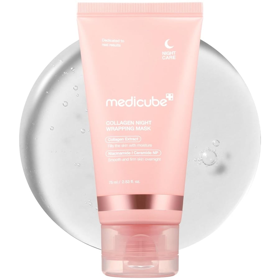 

Ночная маска-обертывание с коллагеном Medicube 75 мл - Регенерирующая маска для лица