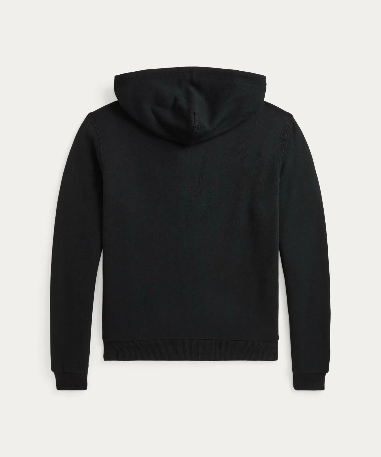 Толстовка на молнии из хлопкового флиса Polo Ralph Lauren, 001 Black — фото 2