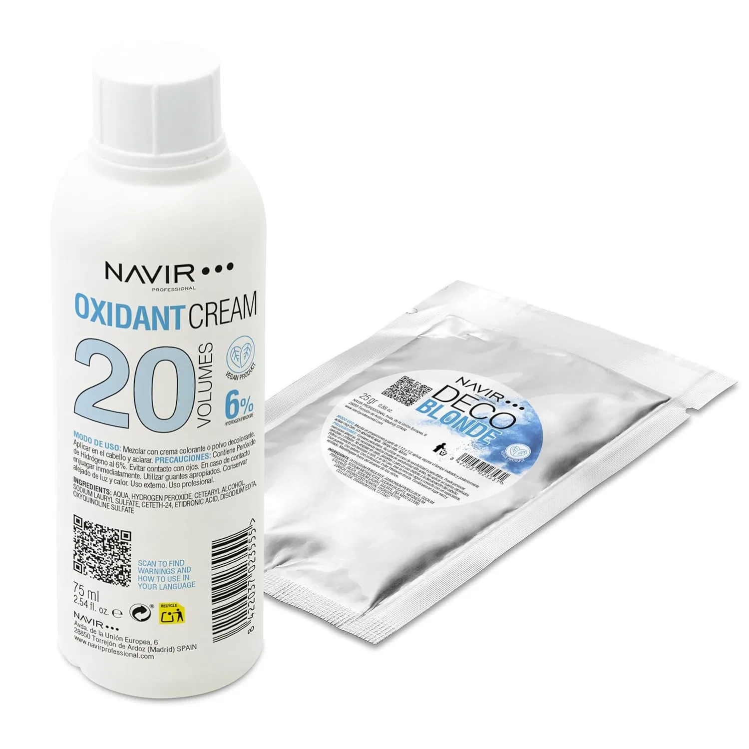 Набор для осветления волос «Decoblonde» от NAVIR Navir Profesional