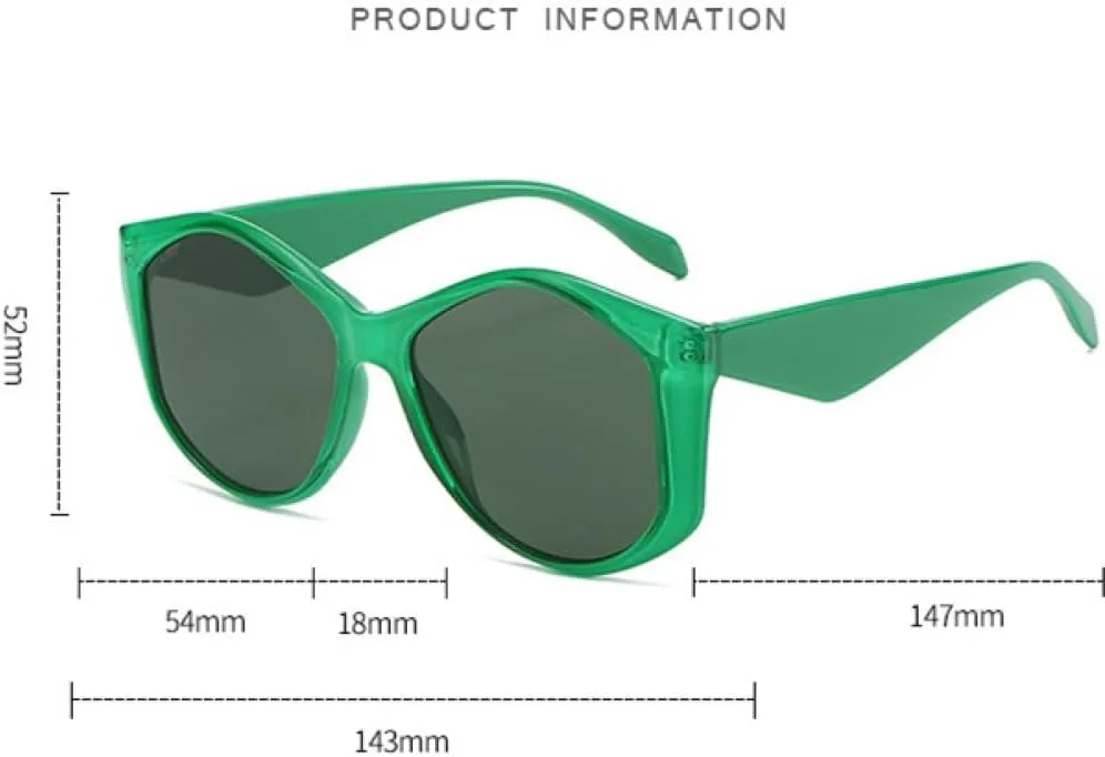 

Солнцезащитные очки конфетных цветов для женщин и мужчин, роскошные солнцезащитные очки в винтажном стиле, очки с защитой от УФ-излучения UV400 LVTFCO, Blue