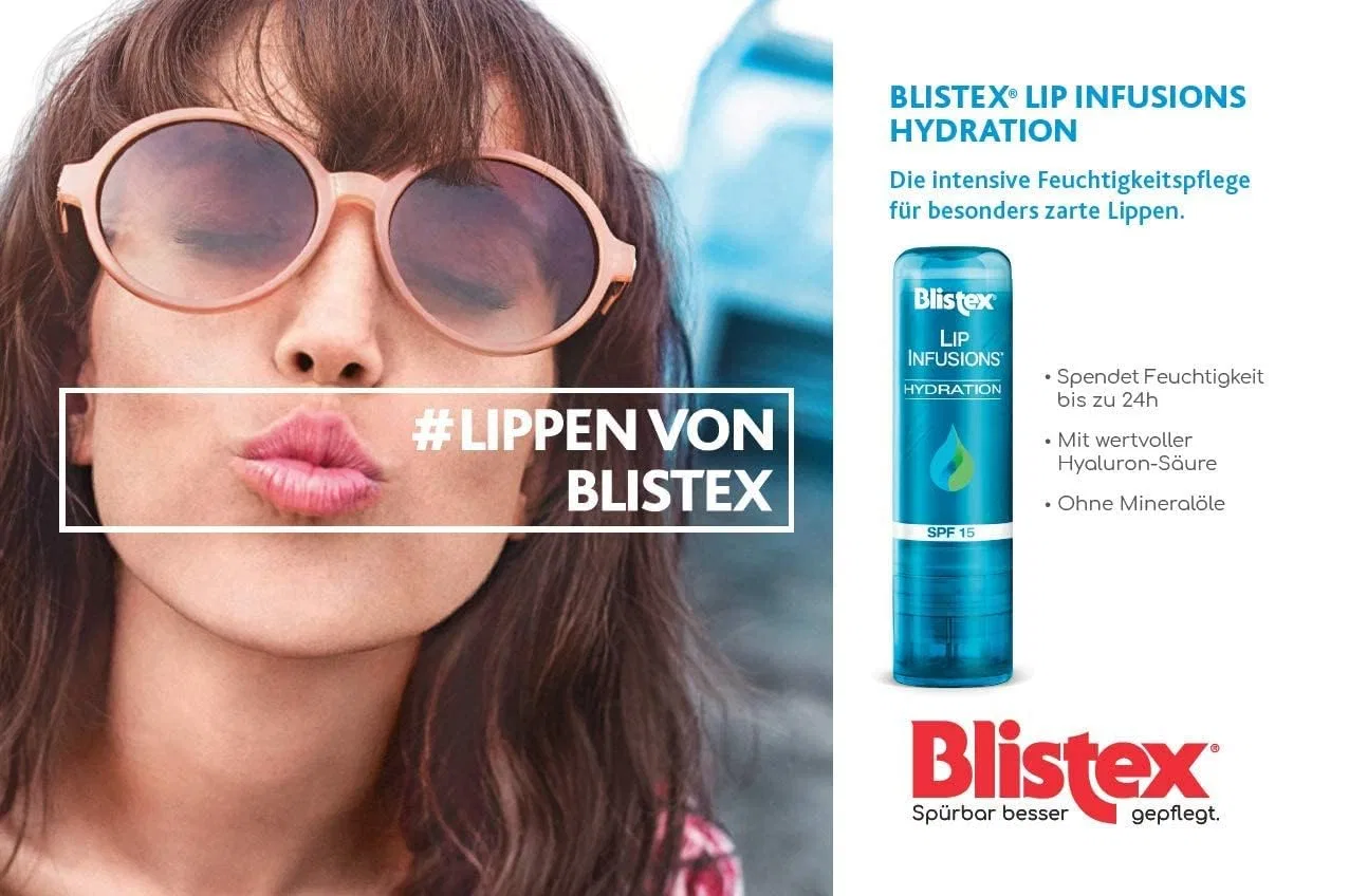 Бальзам для губ «Lip Infusion Hydration» SPF 15 от Blistex Blistex — фото 4