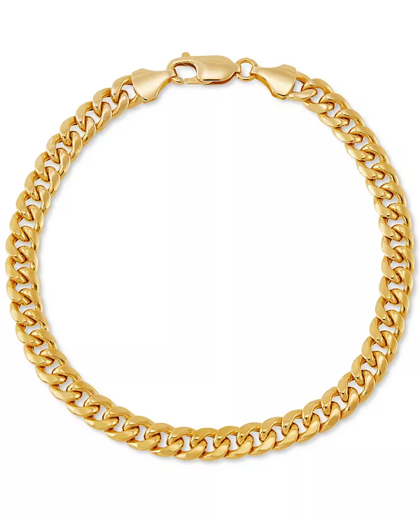 

Браслет-Цепочка Miami Cuban из 10-каратного золота Italian Gold, gold