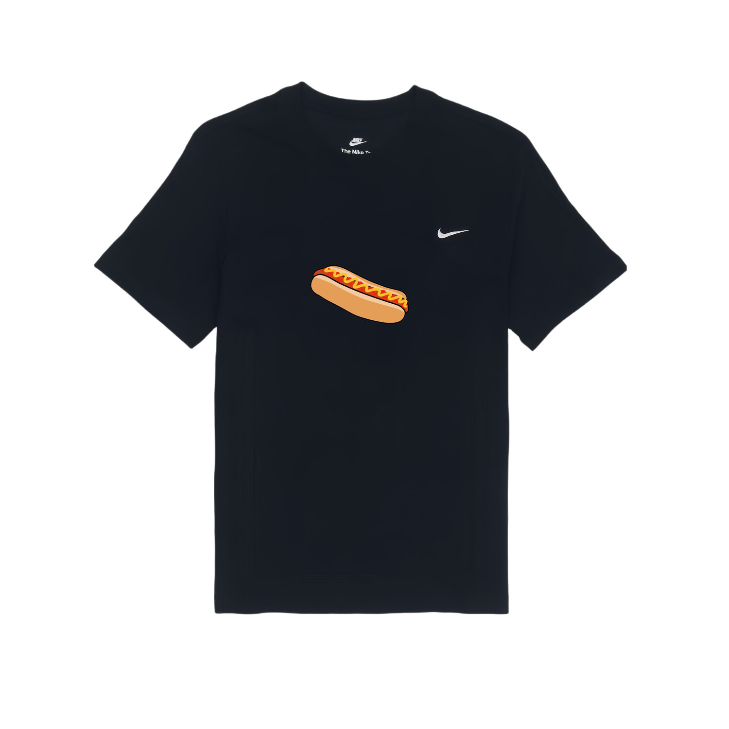 

Футболка унисекс черная Nike, черный
