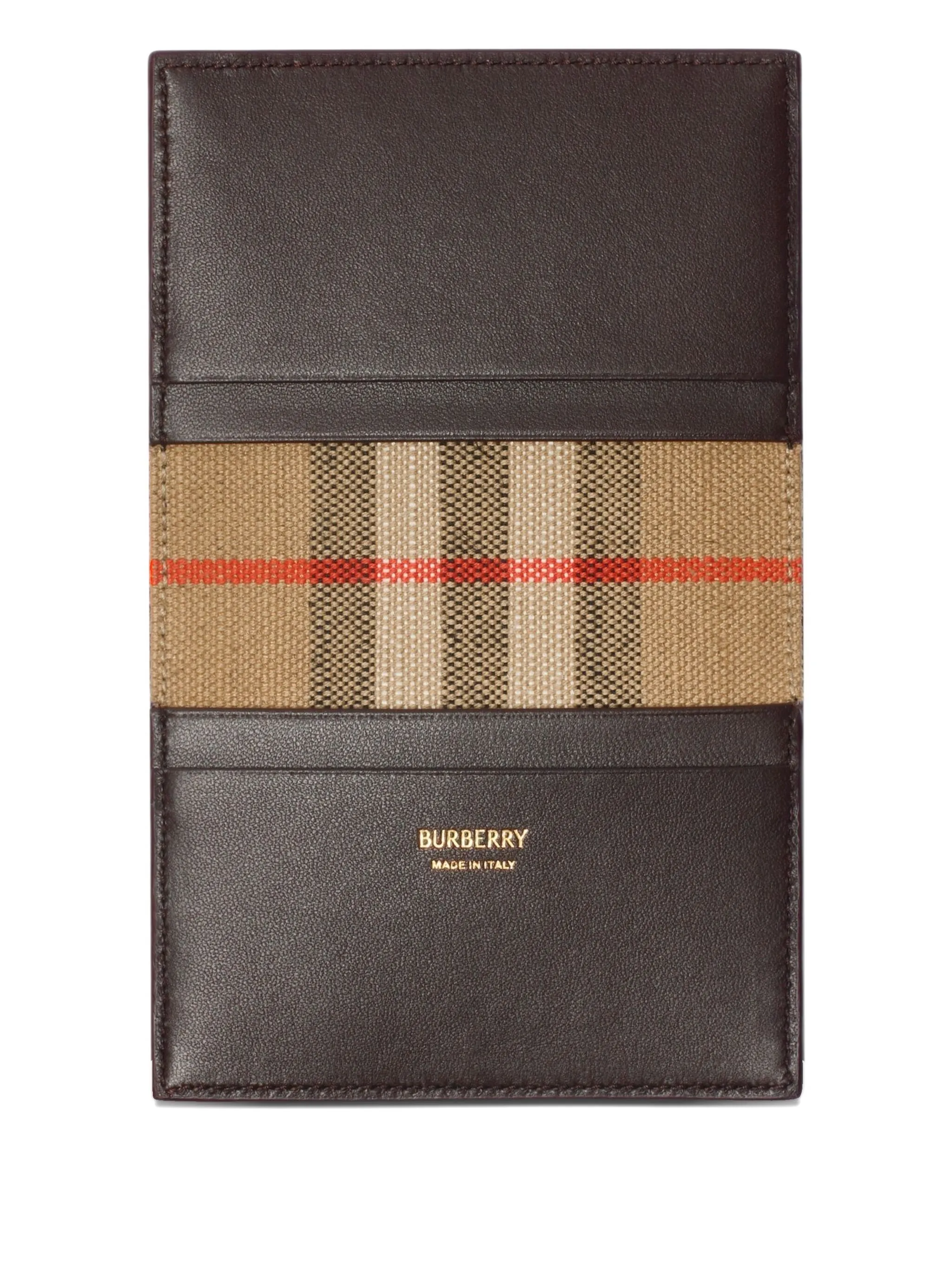 Складной кошелек Bloomsbury Burberry, коричневый — фото 3
