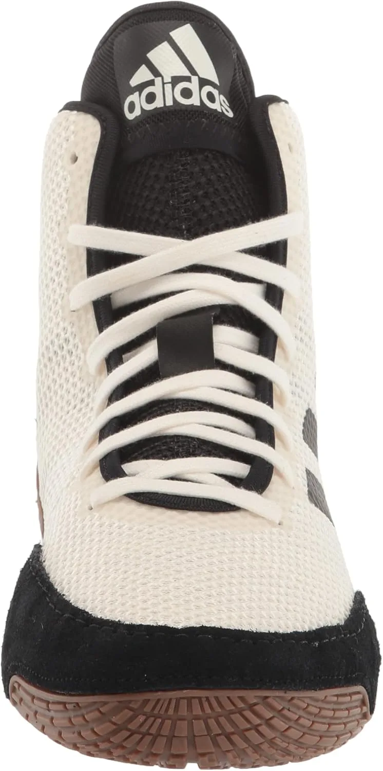 Мужские борцовские кроссовки Adidas Tech Fall 2.0, белый/черный — фото 2