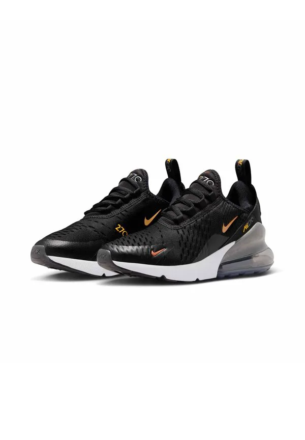 Кроссовки air max 270 унисекс Nike Sportswear, Black/Mtlc Copper/Laser Orange/Iron Grey — фото 2