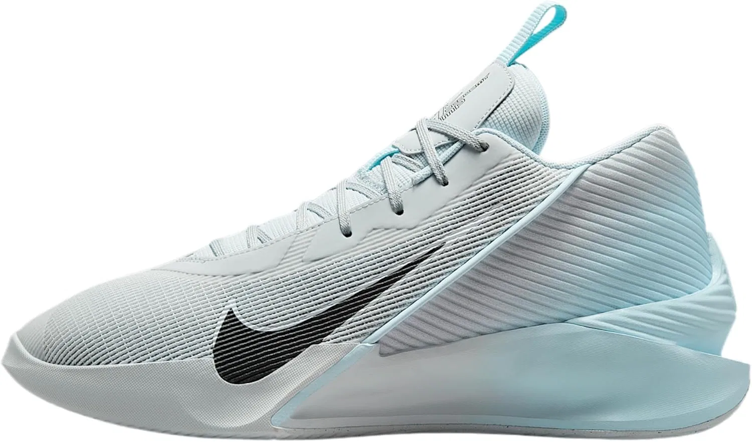 Кроссовки Nike унисекс GT Jump Academy на шнуровке, Pure Platinum Glacier Blue Light Lemon Twist Medium Ash