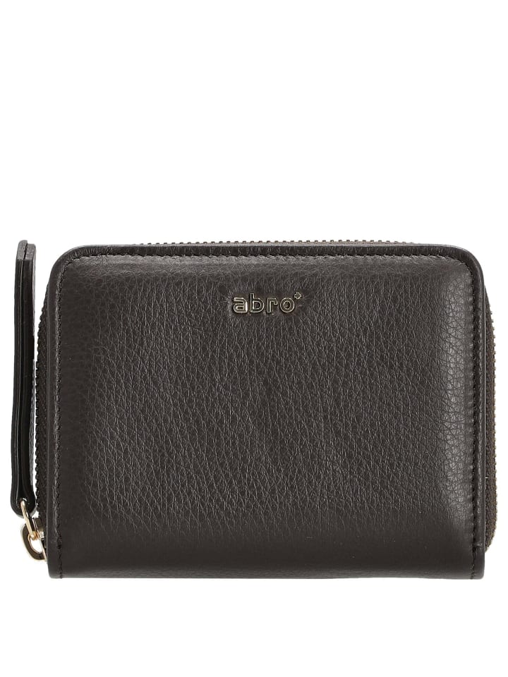 

Кошелек 12 см (сиена) темно-коричневого цвета Abro