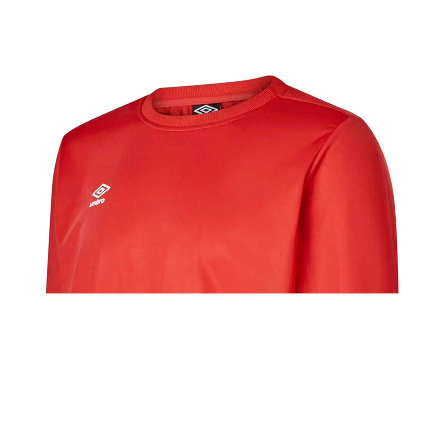 Свитшот с логотипом Umbro, алый — фото 3