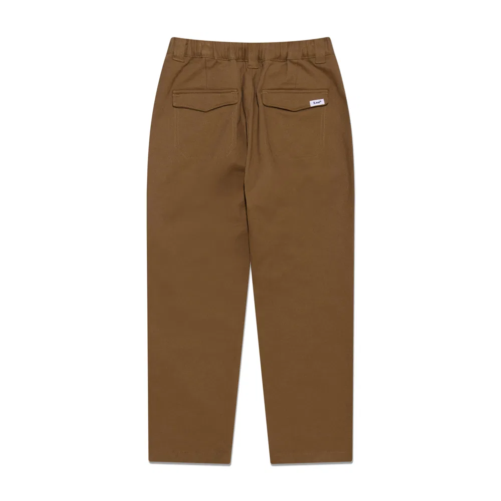 Детские стандартные тканые брюки Lee Kids, бежевые — фото 3