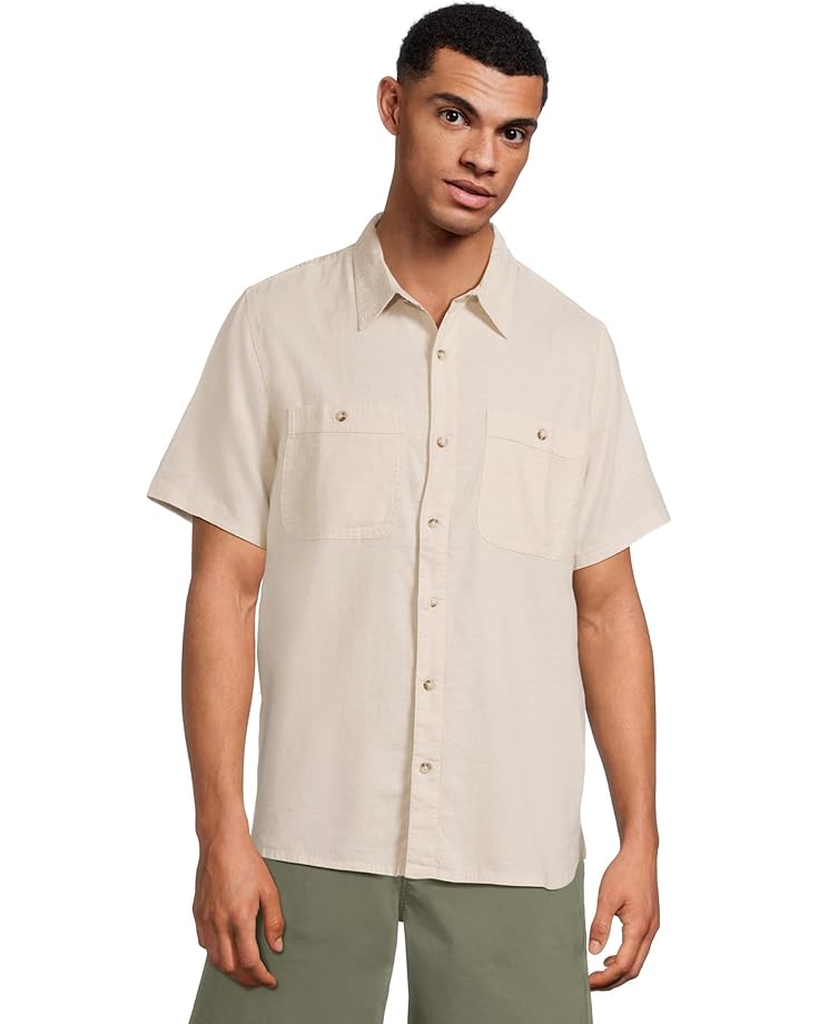 

Рубашка Toad&Co Taj Hemp Shirt, цвет Oatmeal