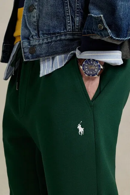 Джоггеры мужские Polo Ralph Lauren, зеленый — фото 4