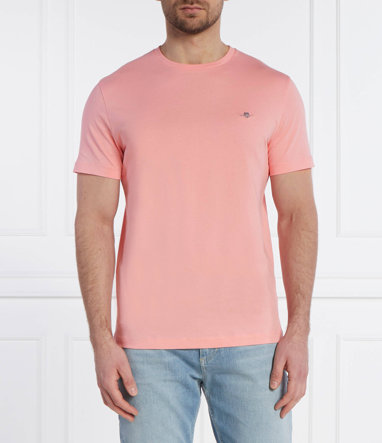 

Футболка Gant SHIELD Regular Fit, роза