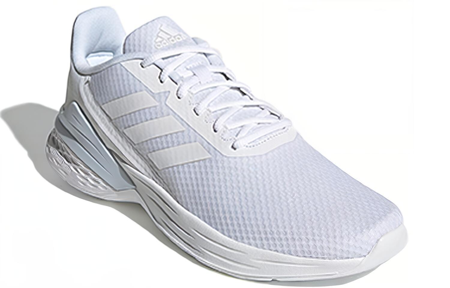 Кроссовки для бега Response для мужчин с низким верхом Cloud White/Bliss Pink/Green Adidas — фото 3