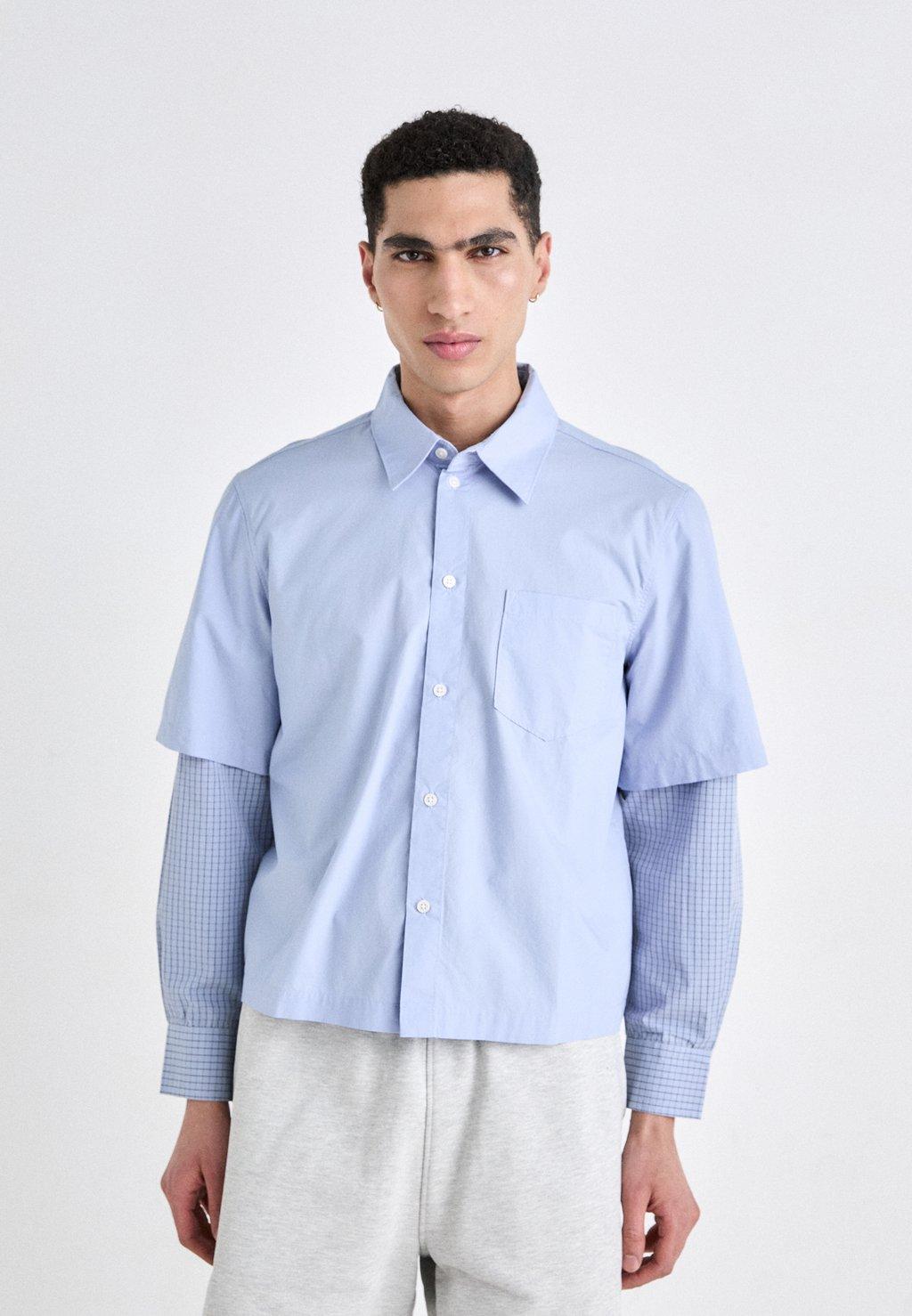 

Рубашка EVAN Weekday, сиреневый