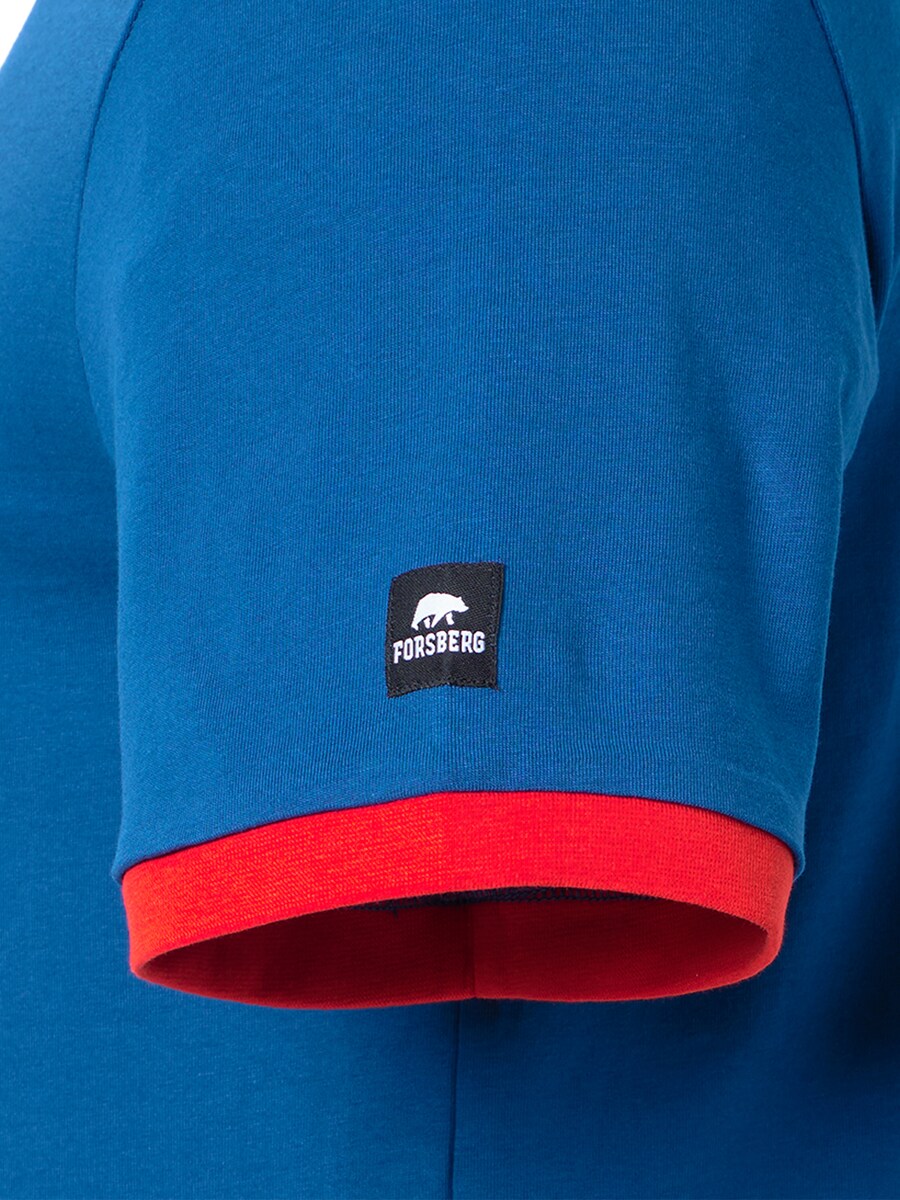 

Футболка FORSBERG mit Vintage Logo, Blue