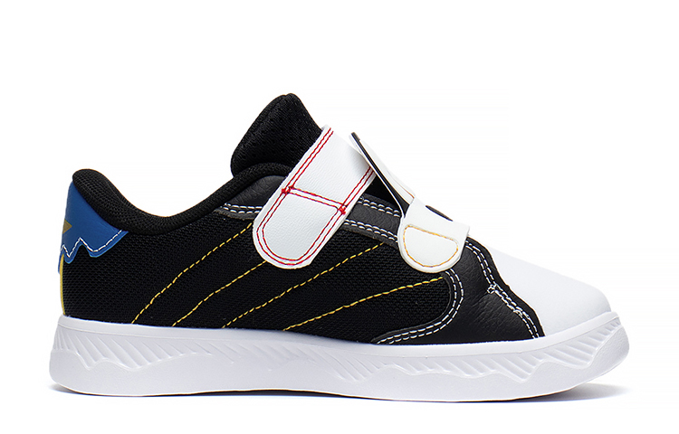 Спортивная коллекция Life Низкие детские скейтбординговые кроссовки Black White Kids' LINING YOUNG, Черный/Белый стандарт — фото 3