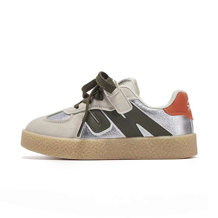 

PE Детские кроссовки для скейтбординга 7-PE, розовый/зеленый