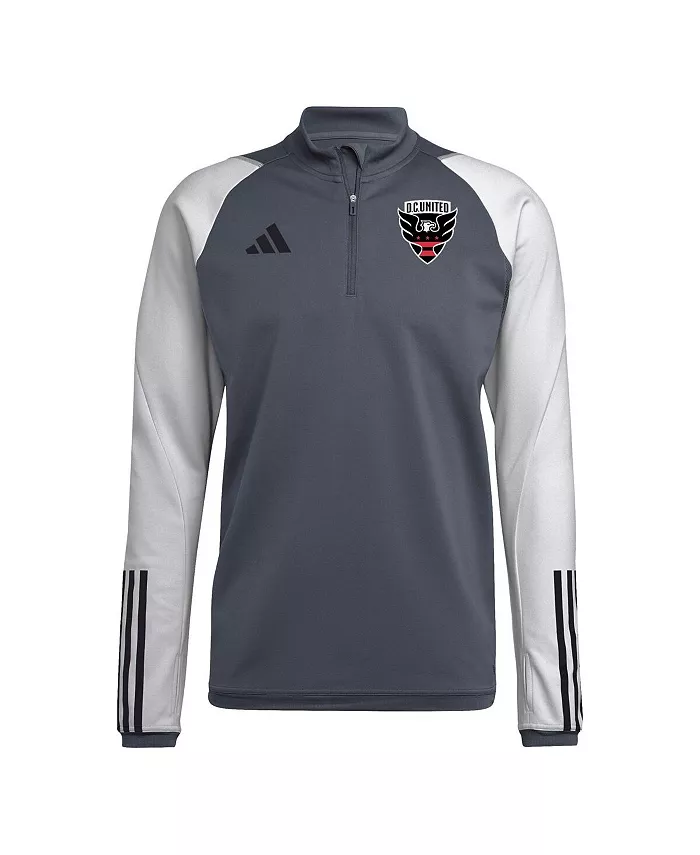 

Толстовка Men's Gray D.C. United 2024 On-Field AEROREADY Quarter-Zip Training Top adidas