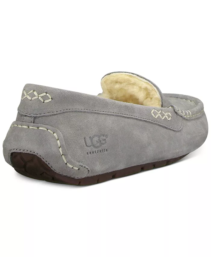 Женские мокасины-тапочки Ansley Slip On Ugg, серый — фото 3