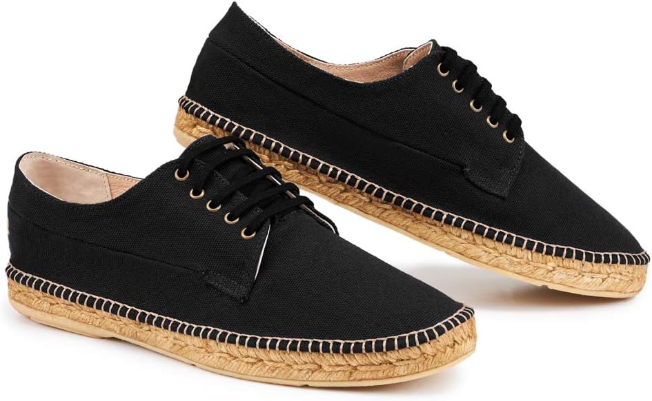 

Мужские эспадрильи из канвы от Viscata, черный