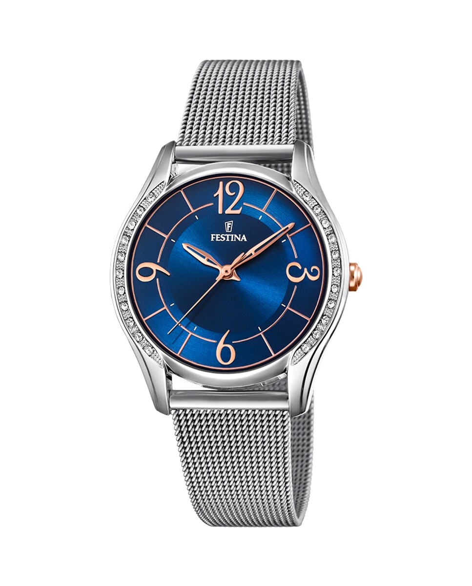 

F20420/4 Женские часы Boyfriend из серебряной стали Festina, серебро