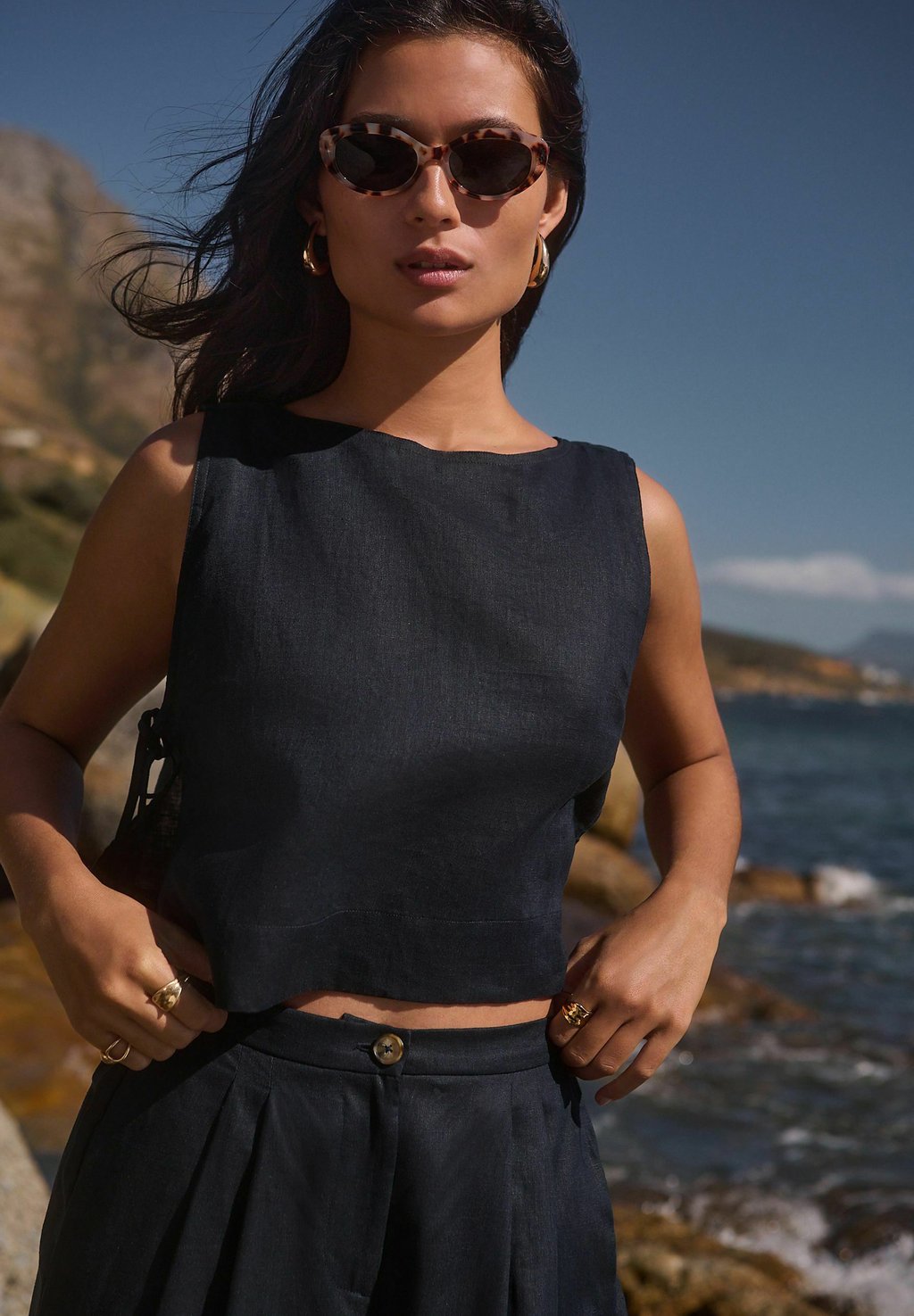 Топ REGULAR FIT - Blouse Next, синий — фото 2