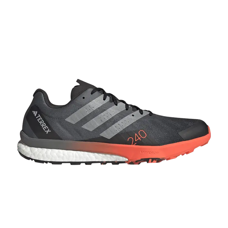 

Кроссовки Terrex Speed Ultra Trail 'Black Solar Red', черный