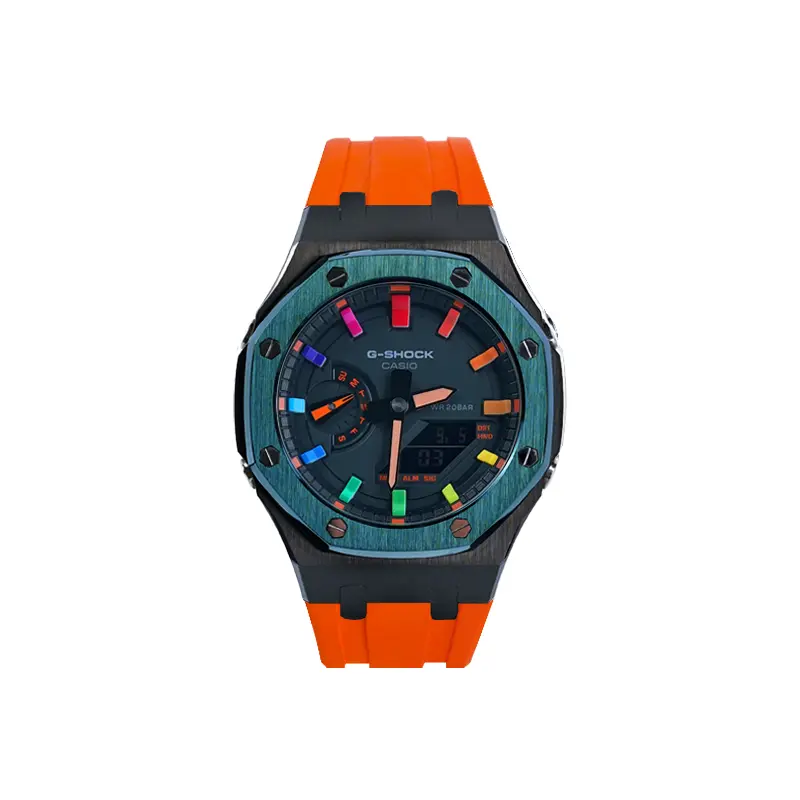 

Мужские часы CASIO Liquid Crystal/Analog Dual Display Series черные