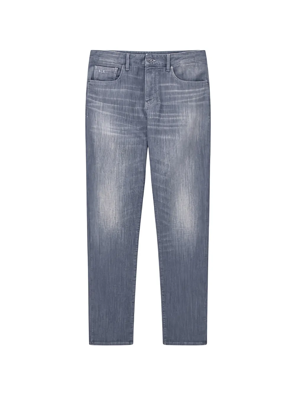 

Джинсы с нашивкой-логотипом Armani Exchange, серый