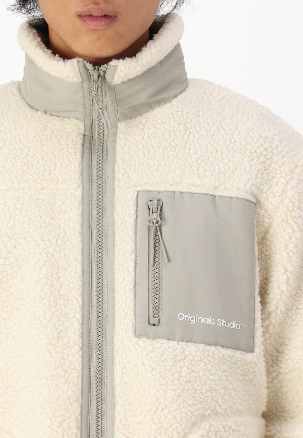 

Флисовая куртка JORVESTERBRO JACKET Jack & Jones, кремовый